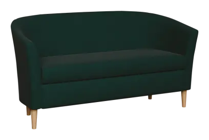 CHARLOTTE 2, dvojkřeslo, látka zelená